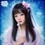 彩票研究员小林头像，女性，书桌前，学术氛围